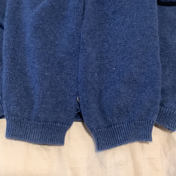 H&M Navy button up cardigan sweater size 9-12months - Picture 4 of 4